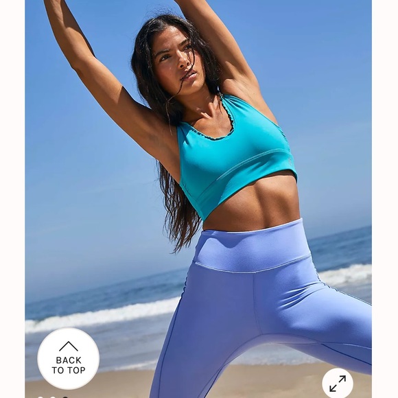 NWT Free People 24/7 Reversible Crop Sports Bra - Picture 2 of 15